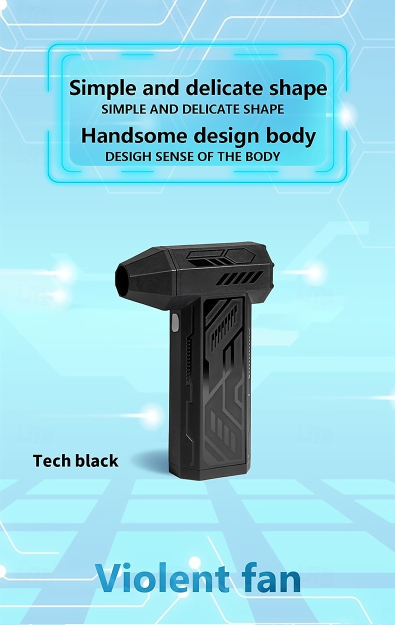 Multifunctional Mini Turbo Jet Fan Jet Dry Blower Super Jet Fan Blower 130000 RPM Cordless Air Blower Car Dryer USB-C Rechargeable for Cleaning 2026 - $56.99 –P3