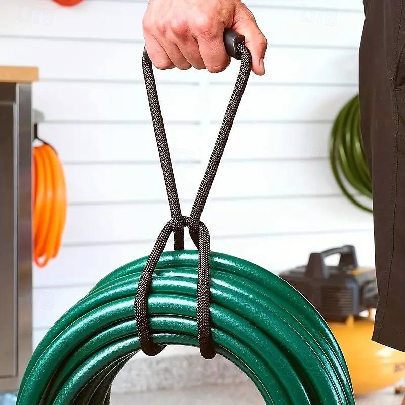 Cinghia di stoccaggio resistente da 24 pollici con maniglia - organizer durevole, regolabile e versatile per prolunghe, tubi flessibili e altro - perfetto per casa, garage, barca, camper e uso esterno del 2025 a $5.49 –P4