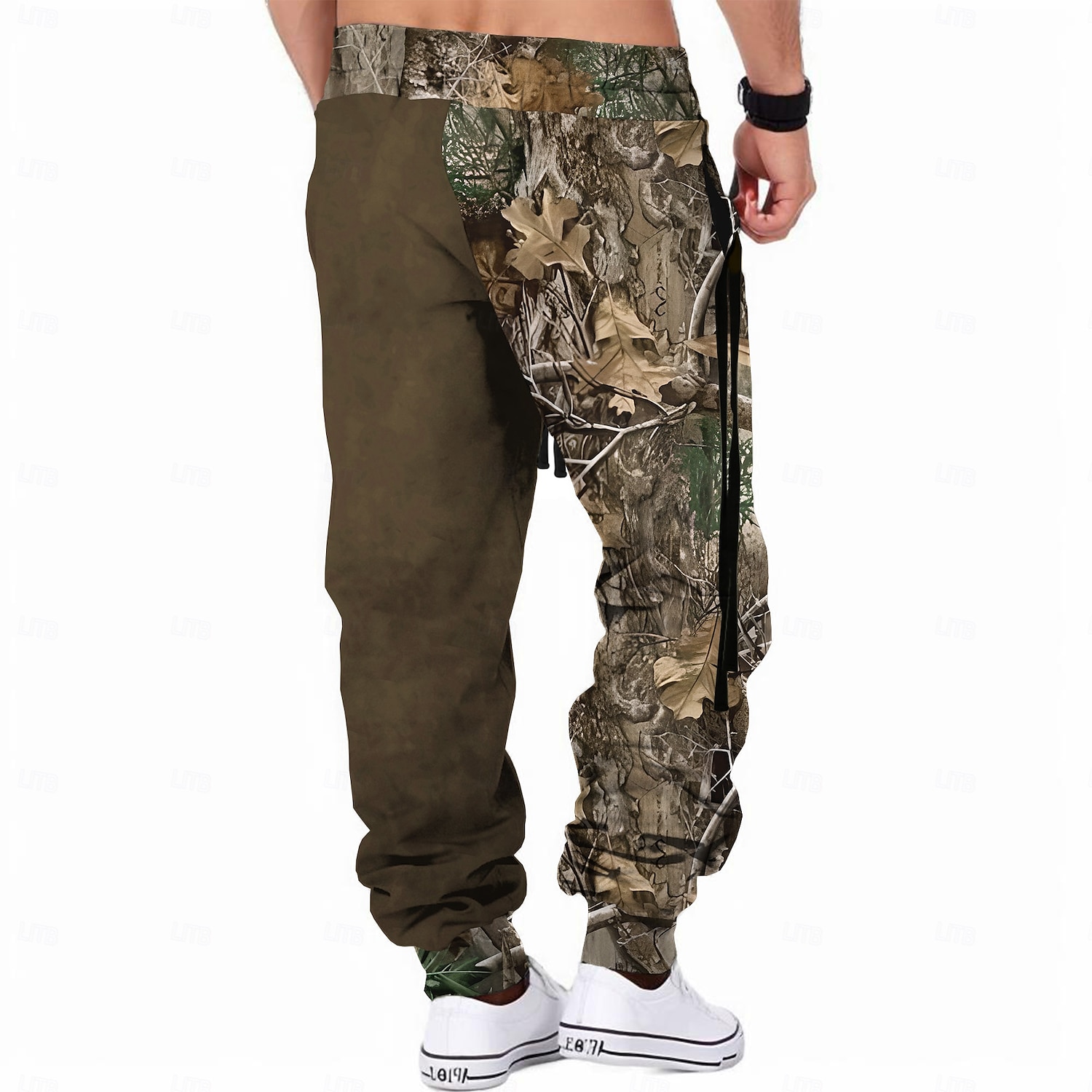 Per uomo Mimetico Da caccia Cervo Pantaloni della tuta Pantaloni Vita normale Vita elastica con coulisse Attivo Vintage Informale Esterno Abbigliamento di strada Con tasche Primavera Autunno Stampa 3D del 2026 a $24.99 –P5