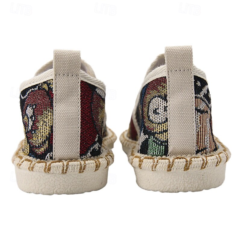 Men's Animal Print Canvas Espadrille Slip-On Shoes with Jute Rope Sole – Comfortable Casual Summer Footwear 2025 - $34.99 –P9