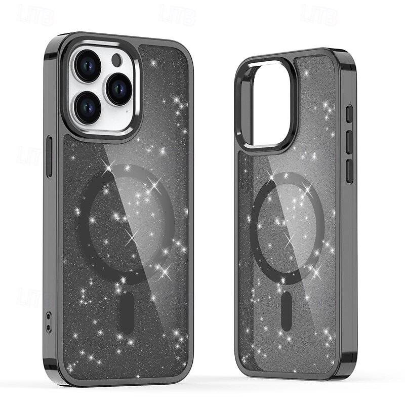 telefono Custodia Per iPhone 17 Pro Max 17 Air 16 15 14 Pro Max Plus 13 12 11 Pro Max Copertura Posteriore Magnetico Glitter scintillanti Resistente agli urti Retrò PC Silicone del 2025 a $16.99 –P6