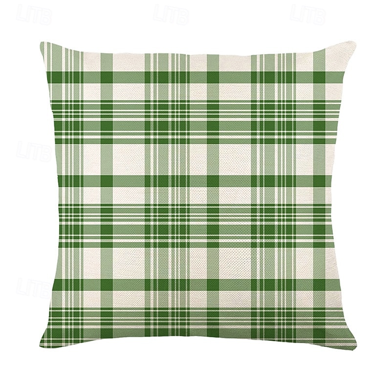 dekorativa slängkuddar fodral saint patrick's day 1 st shamrock mjukt fyrkantigt kuddfodral örngott för sovrum vardagsrum soffa soffstol 2025 - $12.99 –P17