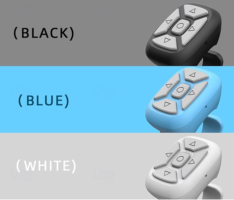 Smart Finger Ring Remote Control Novel Page Turning Shoot Mobile Phone10m Long Wireless Selfie Distance Ring Remote Controller 2025 - $18.99 –P11