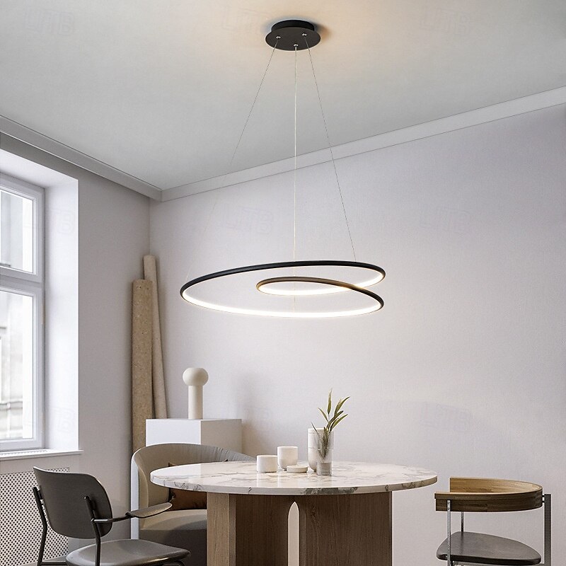 luminaires suspendus à led luminaire suspendu irrégulier luminaire à led en fer éclairage goutte d'eau romantique 220-240v de 2025 ? $349.99 –P2