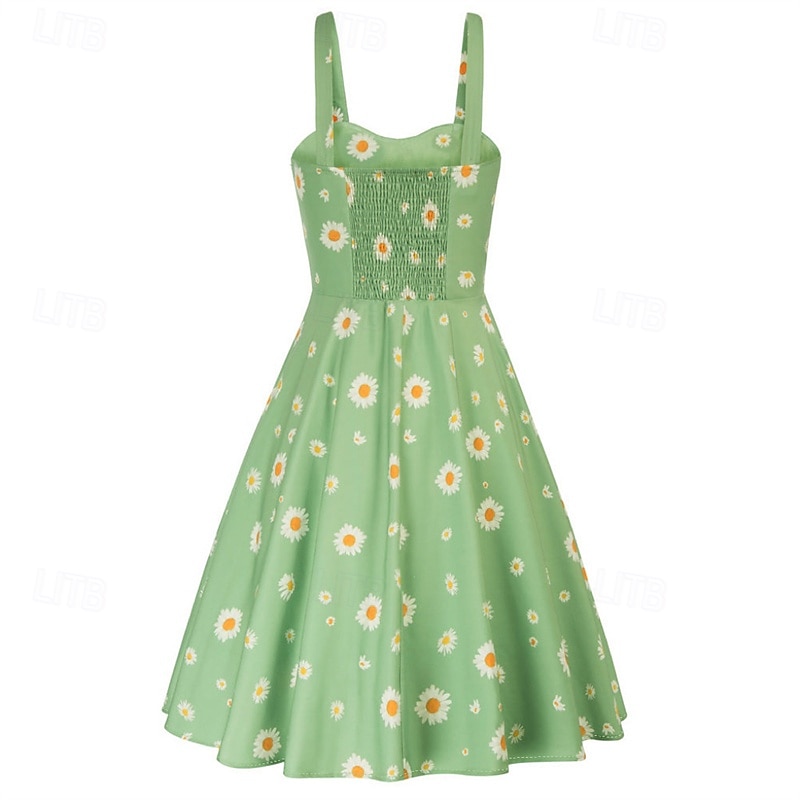 Elegáns Κλασσική 1950-es Ruhák A-vonalú Női Valentin nap Esemény / Buli Randi Zsúr Felnőttek Ruha Tavaszi nyár 2025 - $24.99 –P12