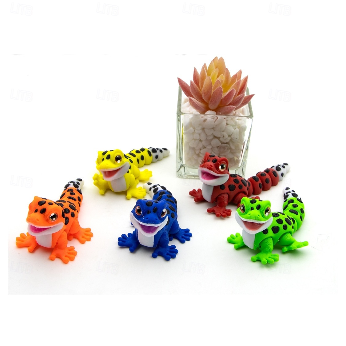 3D Printed Lizard for Kids and Adult 3D Printed Gecko Fidget Toys Decor for Stress Relief 2025 - $16.99 –P1