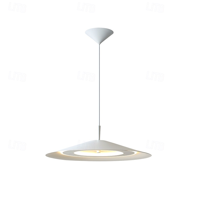 Modern Black Pendant Light LED Light Hanging Lamp Fixtures Dome Metal Lampshade Warm White Light Color 48cm 110-240V 2026 - $499.99 –P2
