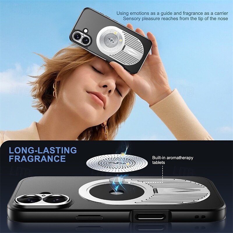 Phone Case For iPhone 16 iPhone 16 Pro iPhone 16 Pro Max iPhone 15 iPhone 15 Pro Max iPhone 14 Pro Max iPhone 13 Pro Max Back Cover with Stand Holder Magnetic Support Wireless Charging Retro TPU PC 2025 - $26.99 –P6