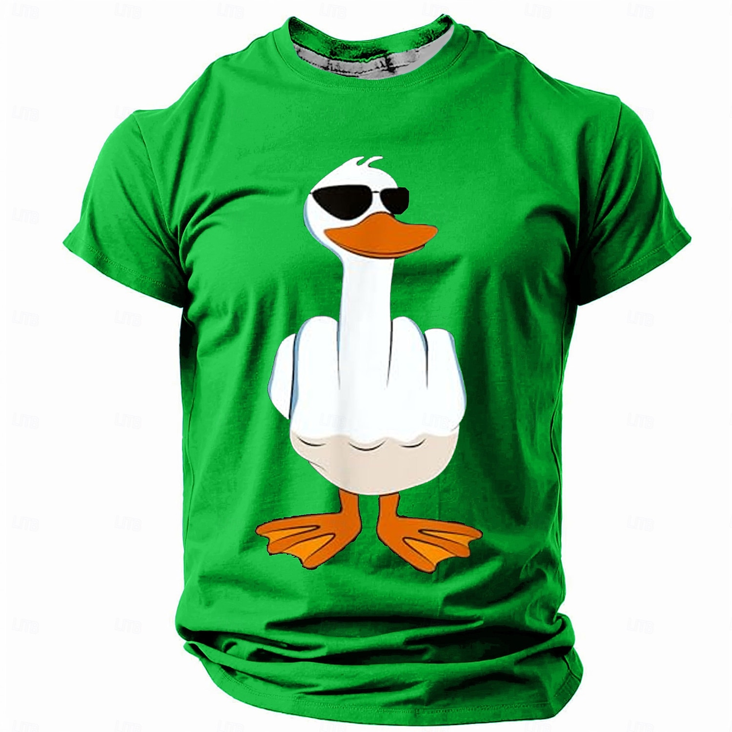 Męskie Zwierzę Śmieszne Podkoszulek Krótki rękaw Podkoszulek Druk 3D Półgolf Koszula Retro / vintage Codzienny Styl uliczny Ulica Sporty na świeżym powietrzu Codzienny Czarny Niebieski Pomarańczowy 2025 - $17.99 –P8