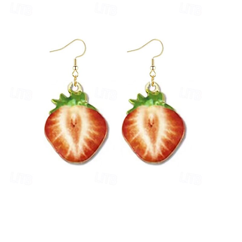 Mujer Pendiente Lujoso Alegría Elegante Lujo Aretes Joyas Borgoña Para Fiesta 2025 - $15.49 –P3