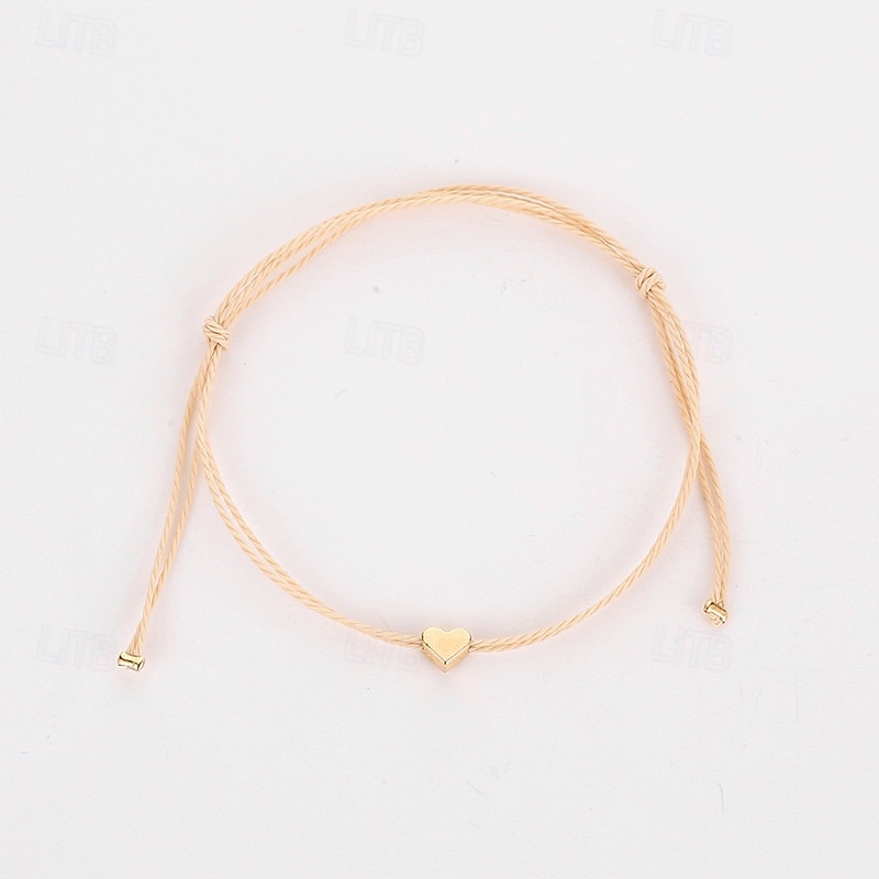 Women's Loom Bracelet Fancy Heart Elegant Stylish Resin Bracelet Jewelry Pink For Party 2025 - $26.99 –P1