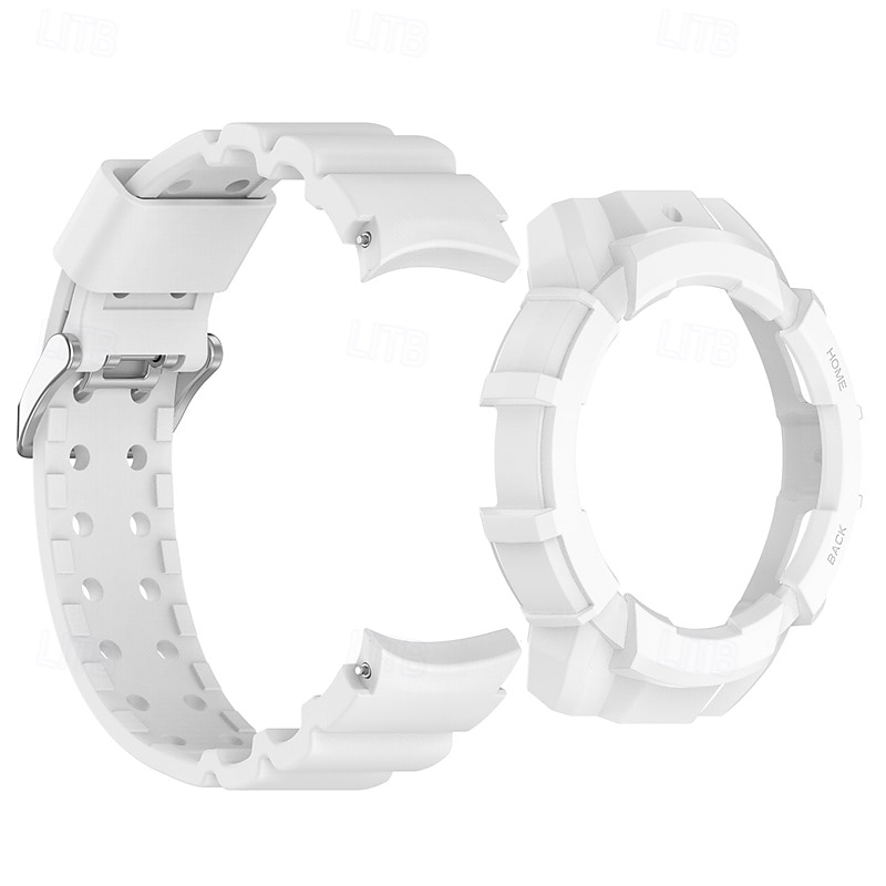 Klockarmband för Samsung Galaxy Watch 6 40/44mm Silikon Ersättning Rem Justerbar Sportband Armband 2025 - $13.99 -P7