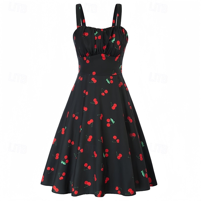 Elegáns Κλασσική 1950-es Ruhák A-vonalú Női Valentin nap Esemény / Buli Randi Zsúr Felnőttek Ruha Tavaszi nyár 2025 - $24.99 –P9