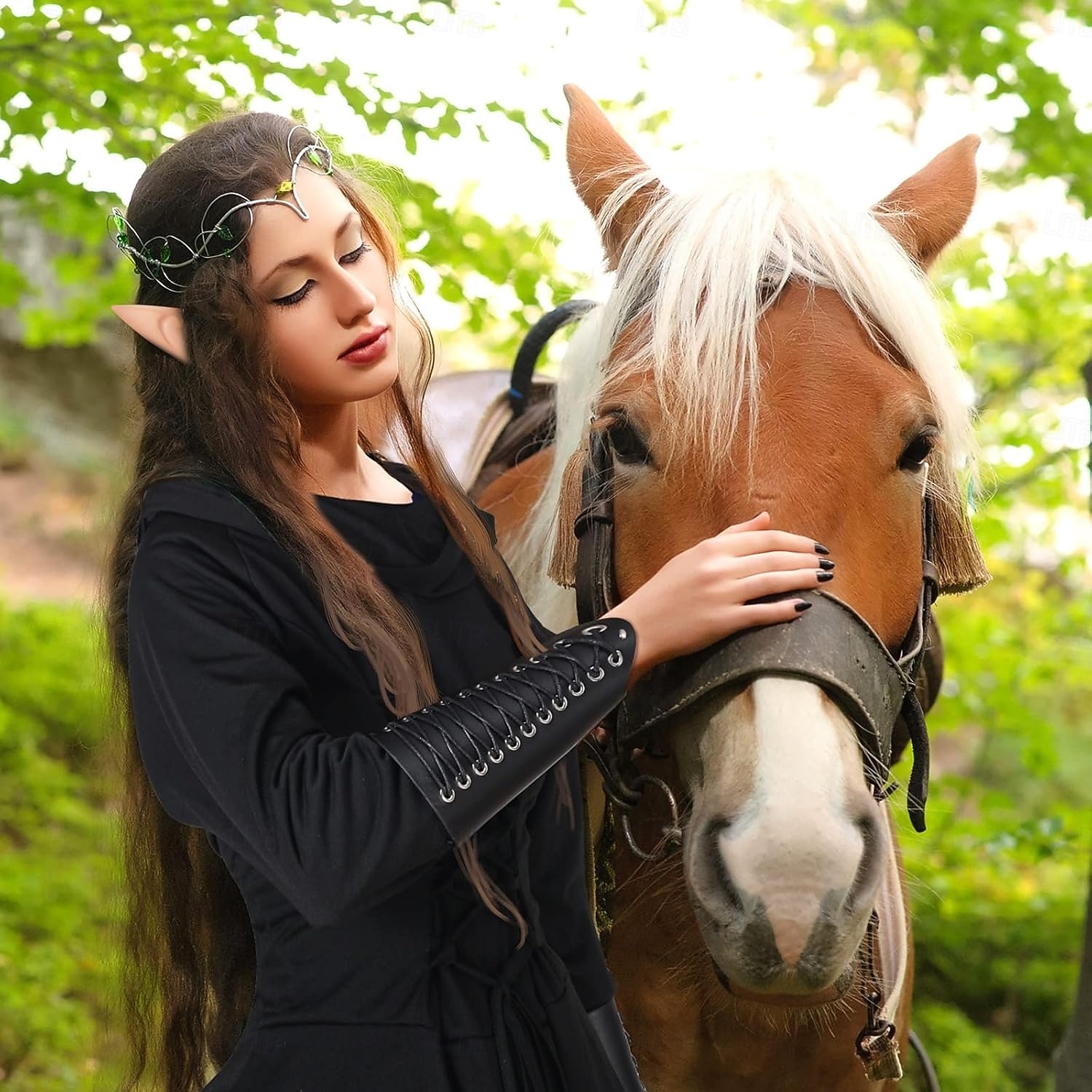 Ρετρό / Βίντατζ Μεσαίωνα Αναγέννησης Φορέματα Ζώνη Μέσης Αξεσουάρ Φανταχτερή Φόρεμα Γυναικεία Βίκινγκ Φαντασία Απόκριες Μασκάρεμα Επίδοση Σκηνή LARP Ενηλίκων Φόρεμα Περισσότερα Αξεσουάρ 2026 - $38.99 –P6