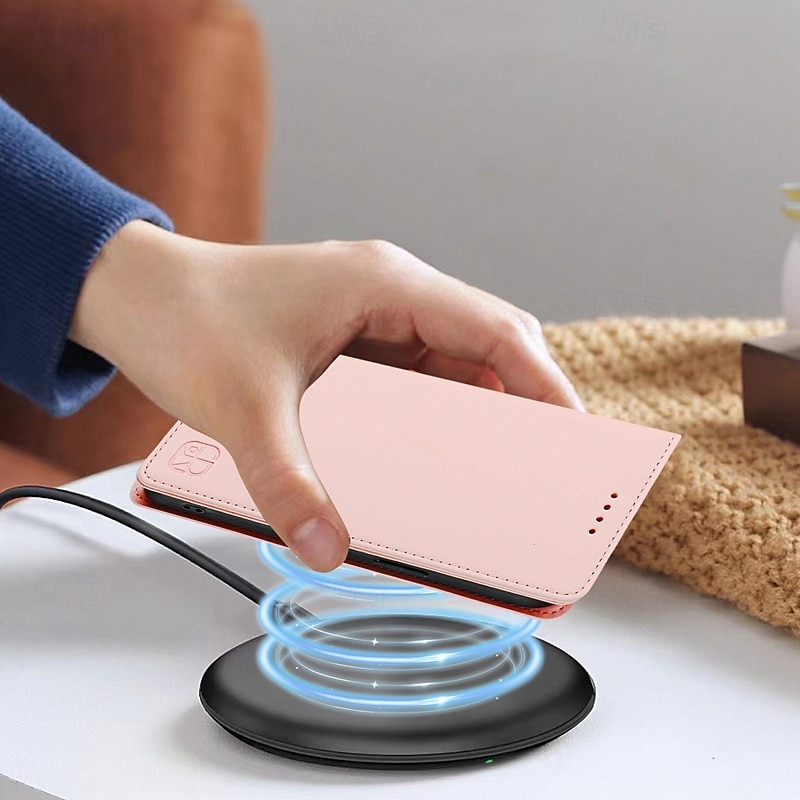 Funda de teléfono para iPhone 16e iPhone 16 Pro Max Plus iPhone 15 Pro Max Plus iPhone 14 13 12 11 Pro Max Plus Mini Funda tipo flip con soporte magnético para carga inalámbrica retro TPU PU cuero 2025 - €12.99 –P1