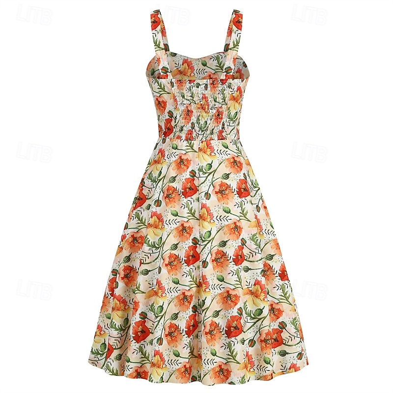 Elegáns Κλασσική 1950-es Ruhák A-vonalú Női Valentin nap Esemény / Buli Randi Zsúr Felnőttek Ruha Tavaszi nyár 2025 - $24.99 –P7