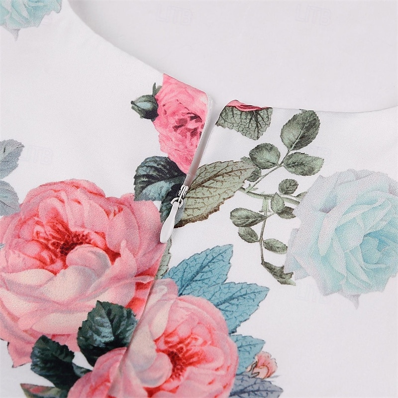 Enfants Fille Robe de fête Fleur Manche Courte Utilisation Anniversaire Noeud de cravate Magnifique Doux Coton Maxi robe soirée Robe Évasée Robe Trapèze Eté 4 ans et + Jaune Rose Claire Rouge de 2025 ? $32.99 –P18