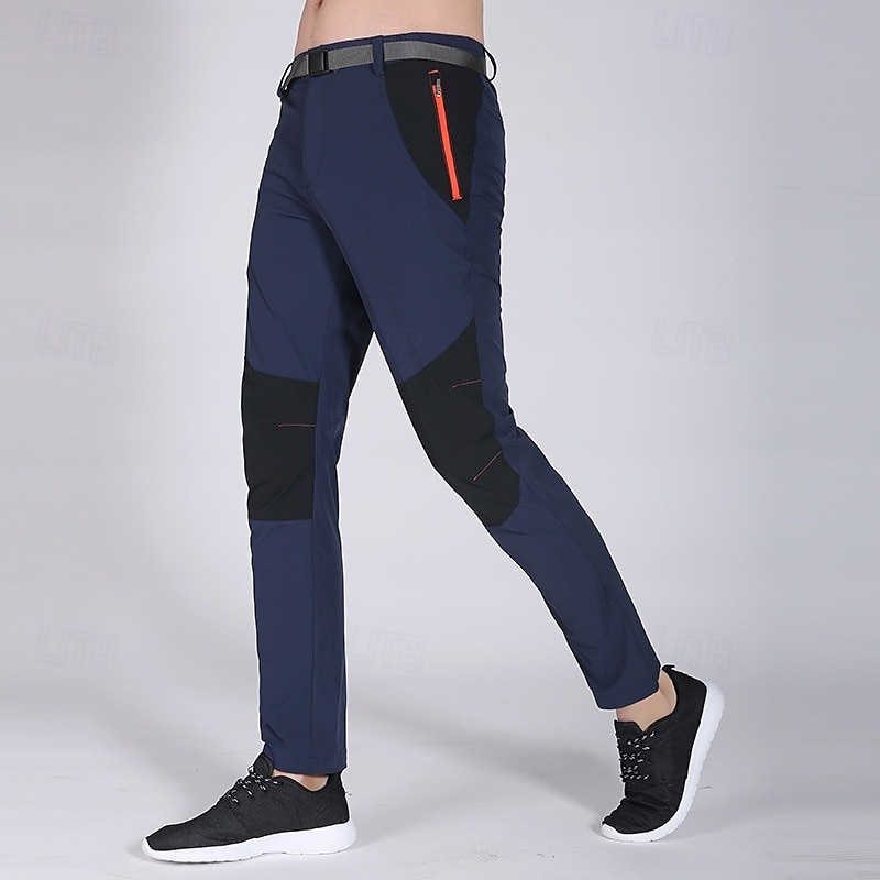 Damen Wanderhose Wanderhosen Patchwork Sommer Außen Regular Fit Windundurchlässig Atmungsaktiv Schnelltrocknend Leichtgewichtig Unten Weiß Dunkelgrau Elastan Jagd Angeln Klettern M L XL XXL 2025 - $48.99 –P3