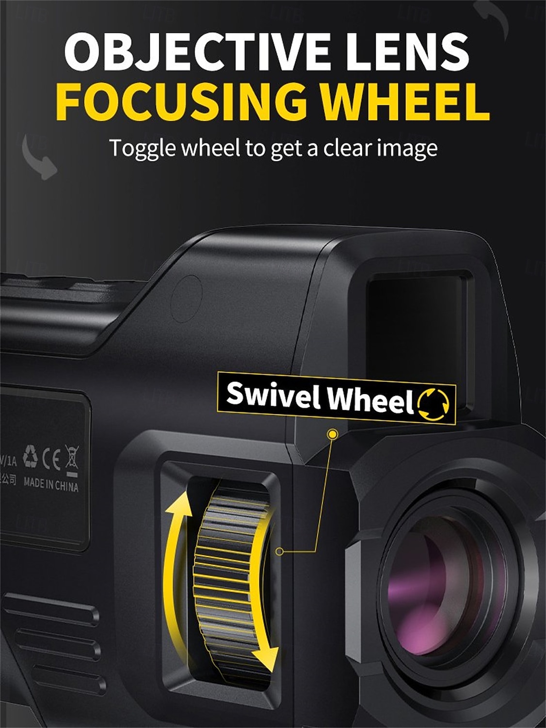 Vision nocturne numérique 4K 300 m de vision nocturne complète Utilisation de jour comme de nuit Prise en charge du zoom 6x Prise de photos en résolution 36MP Enregistrement vidéo 4K de 2025 ? $143.99 –P10