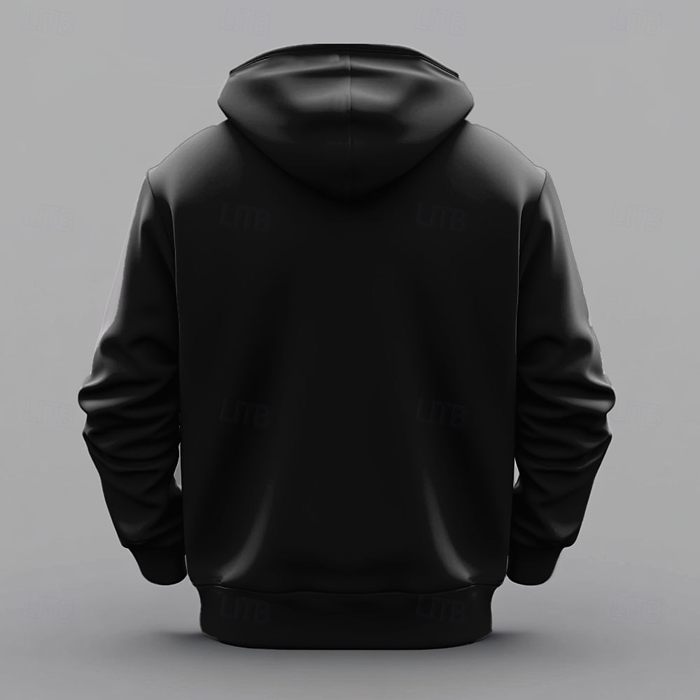Homme Marrant Sweats à Capuche Sweat-shirt Pardessus Sweat à capuche Col Ras du Cou Mode 3D effet Vacances Vêtement de rue Noir Bleu Cordon Automne Hiver Designer de 2025 ? $29.99 –P2