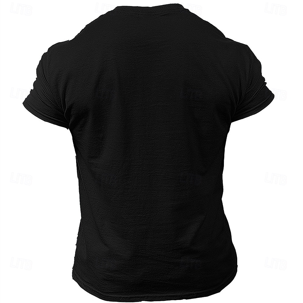Paște Bărbați creştin Tricou Manșon scurt Tricou Tipărire 3D Stil Nautic Cămașă Designer Casual Petrecere Concediu Negru Roșu-aprins Albastru piscină Vară Primăvară Îmbrăcăminte S M L XL XXL XXXL 2025 - $19.99 -P5