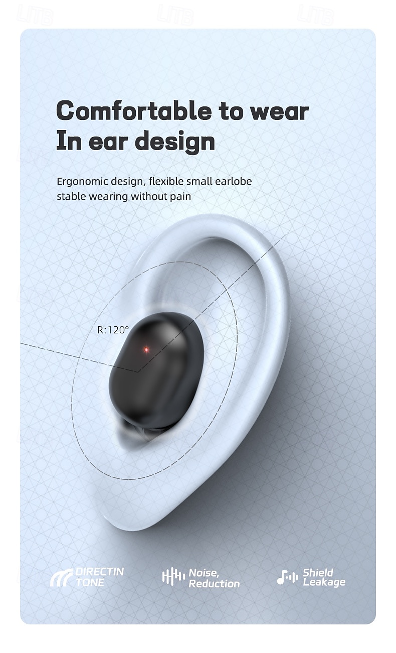XG77 True Wireless Headphones TWS Earbuds In Ear Bluetooth 5.3 Sports Ergonomic Design Waterproof IPX4 for Apple Samsung Huawei Xiaomi MI  Fitness Camping / Hiking Running Mobile Phone Travel 2025 - $14.99 –P7