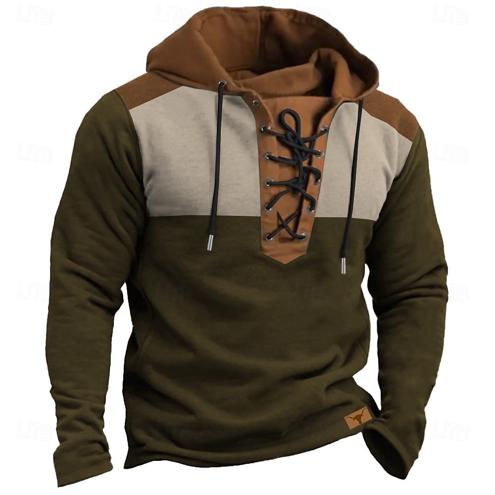 Homme Cowboy Sweats à Capuche Sweat à capuche Sweat à capuche Capuche Mode 3D effet Noir Rouge Cordon Automne Hiver Designer de 2025 ? $29.99 –P5