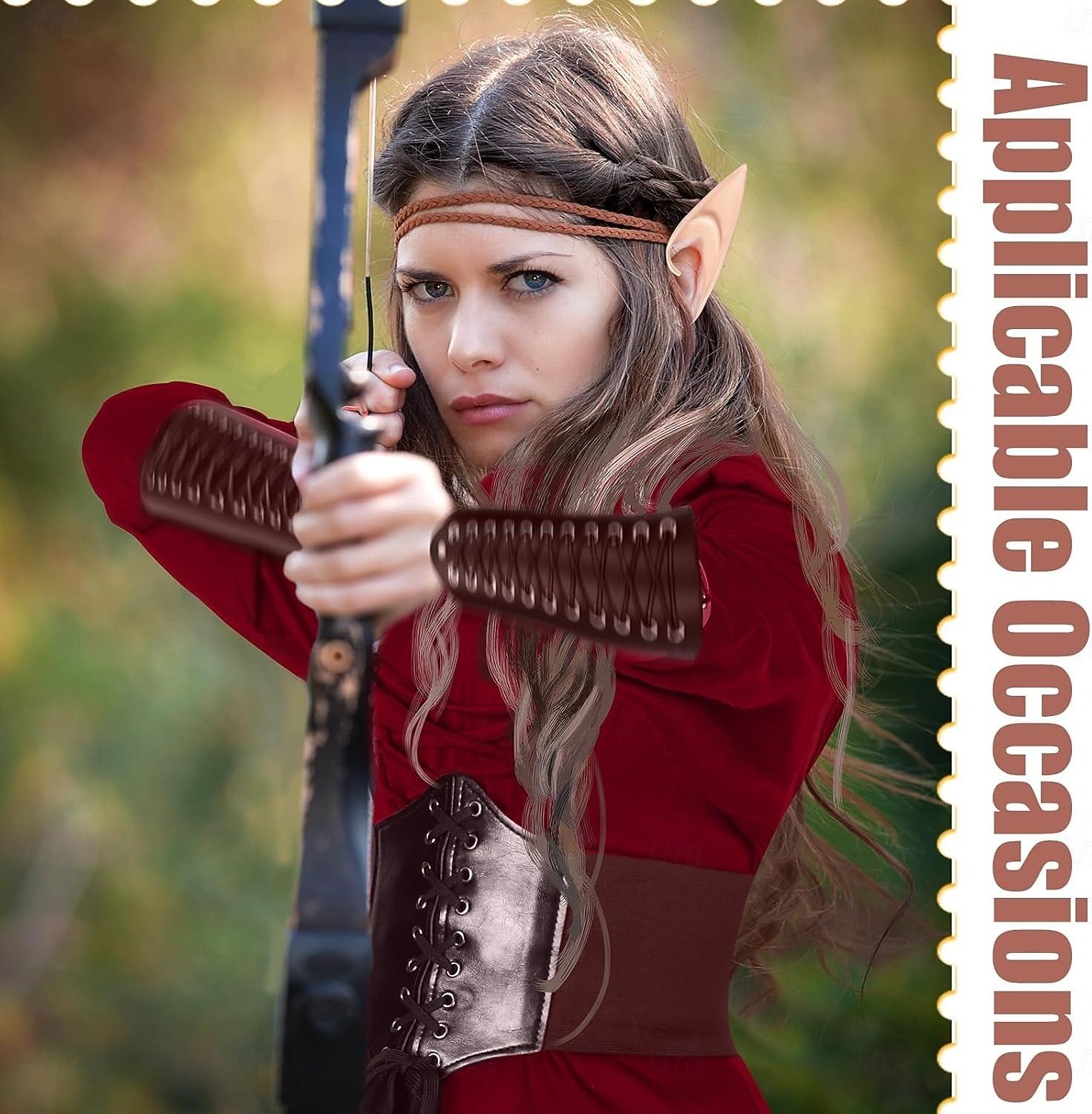 Ρετρό / Βίντατζ Μεσαίωνα Αναγέννησης Φορέματα Ζώνη Μέσης Αξεσουάρ Φανταχτερή Φόρεμα Γυναικεία Βίκινγκ Φαντασία Απόκριες Μασκάρεμα Επίδοση Σκηνή LARP Ενηλίκων Φόρεμα Περισσότερα Αξεσουάρ 2026 - $38.99 –P10