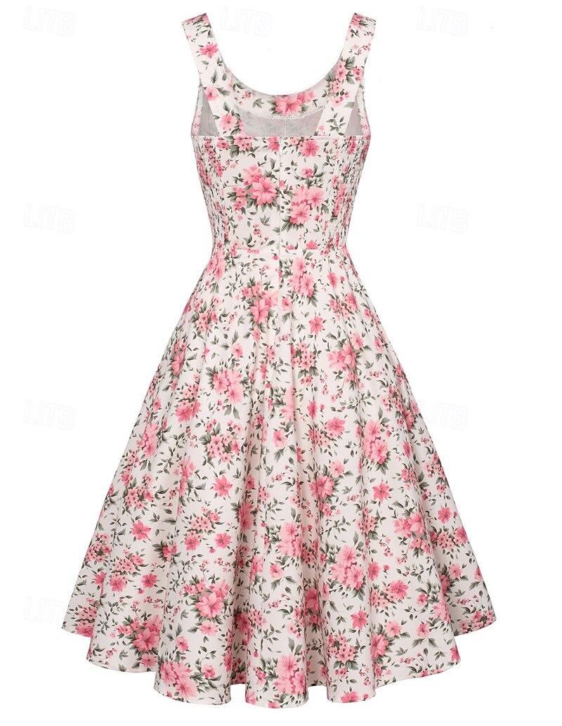 Elegant Classical 1950s Dress A-Line Women's Valentine's Day Event / Party Date Tea Party Adults' Dress Spring & Summer 2025 - $23.99 –P3