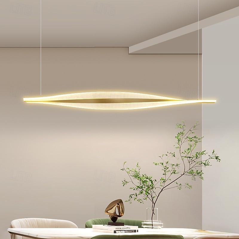 lampada a sospensione dimmerabile continua lampada a sospensione lineare lampada a sospensione 220-240v 120cm del 2025 a $349.99 –P1