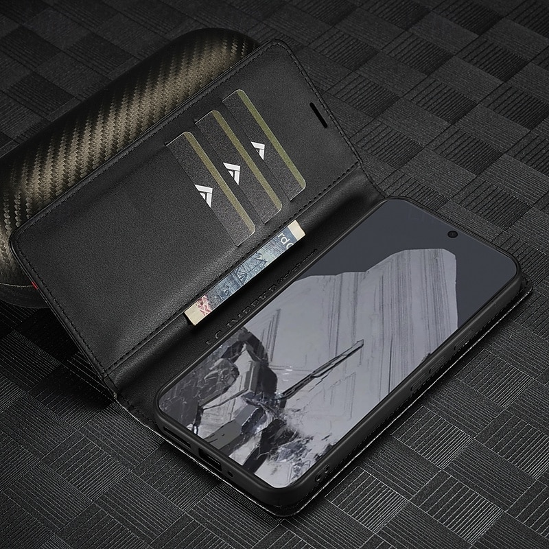 2025年 電話 ケース 用途 グーグル ピクセル9プロ ピクセル9プロXL Pixel 8 Pro Pixel 8 ピクセル9 Pixel 7 Pixel 7 Pro Pixel 6 Pixel 6 Pro フリップカバー スタンド付き カード挿入口 耐衝撃 レトロ風 TPU PUレザー  コレクション – $17.99 –P9