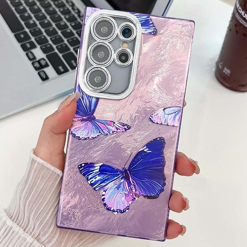 telefon Maska Pentru Samsung Galaxy S24 Ultra S24 Plus S24 S24 FE S23 Ultra A55 A35 A25 A15 5G S25 Ultra Capac Spate Anti Șoc Retro TPU PC 2025 - $13.99 –P10
