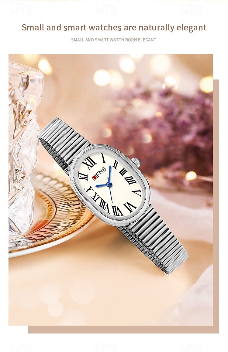 Women Quartz Watch Minimalist Luxury Fashion Business Waterproof PU Leather Stainless Steel Strap Watch 2025 - $38.99 –P4