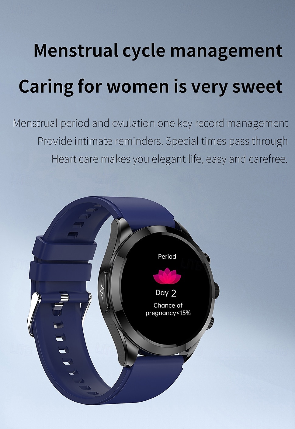 2025年 iMosi ET440 スマートウォッチ 1.39 インチ スマート·ウォッチ ブルートゥース ECG + PPG 温度監視 歩数計 と互換性があります Android iOS 女性 男性 ハンドフリーコール 防水 メディアコントロール IP 67 46mmの時計ケース  コレクション – $73.99 –P12