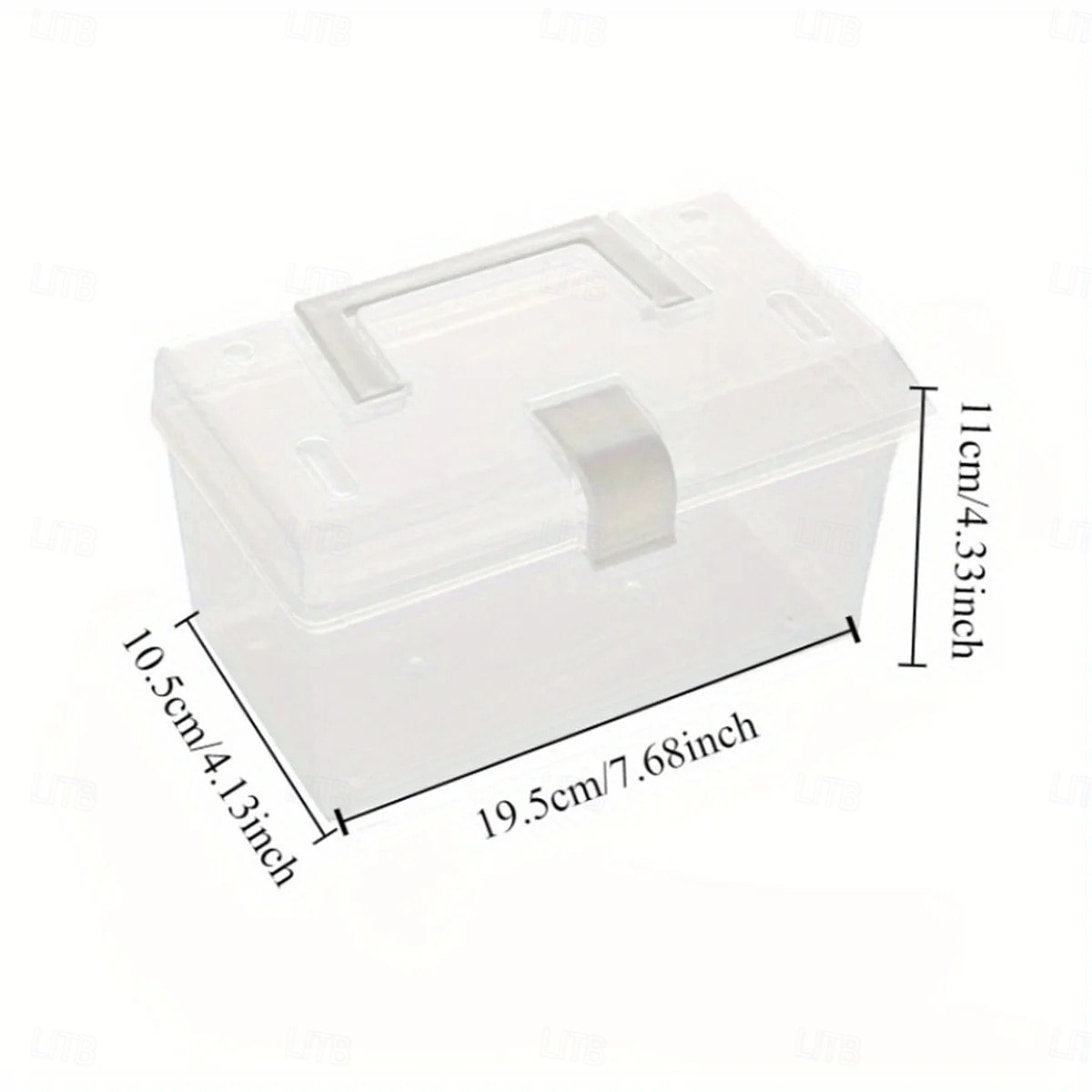 huishoudelijke doorzichtige opbergdoos desktop plastic organizer box hand opbergdoos kleine doos organizer box medicijndoos opbergdoos multifunctionele doorzichtige plastic opbergdoos voor desktop 2025 - $4.99 –P1