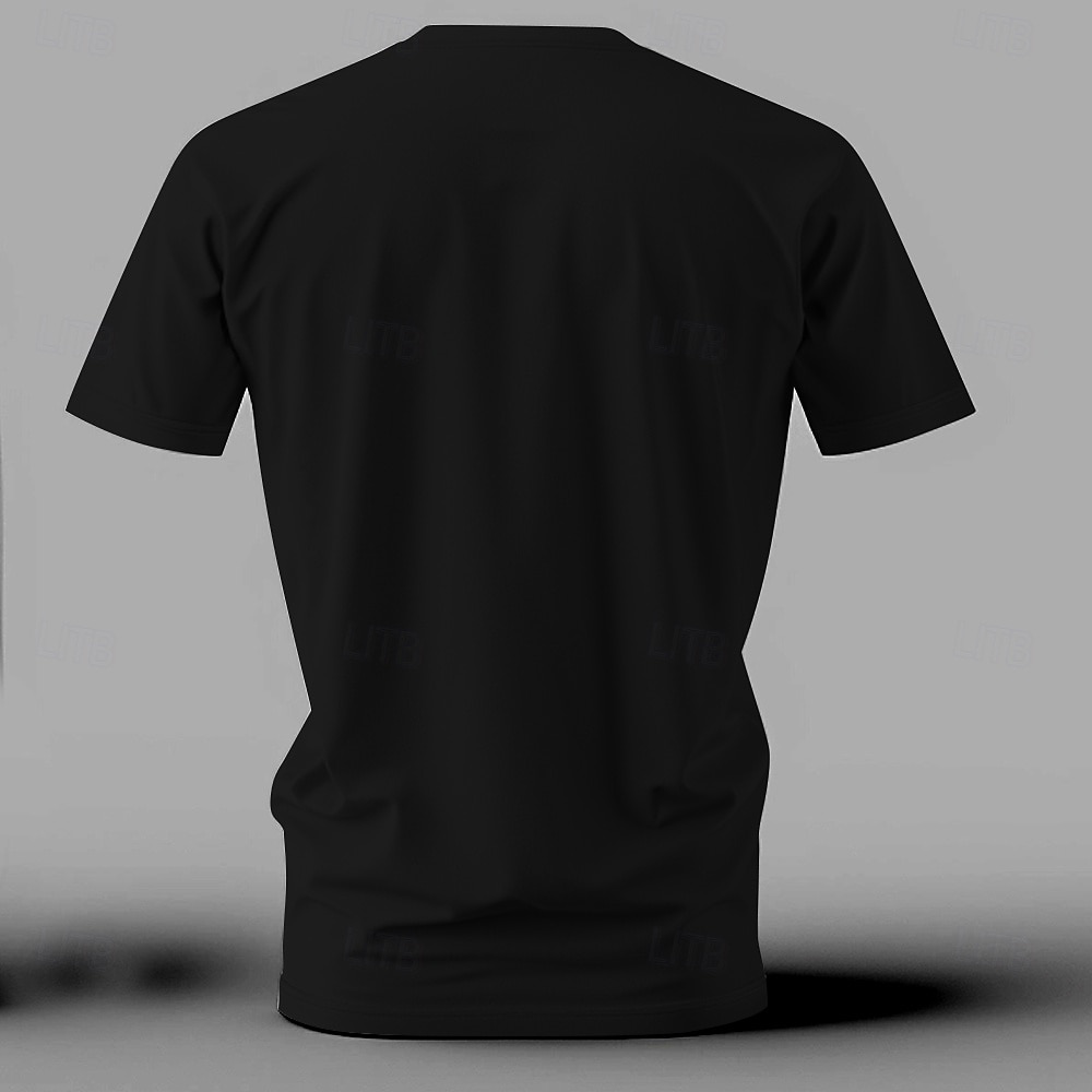 Homme Chat Marrant T shirt Manche Courte T-shirt 3D effet Col Ras du Cou Chemise Exagéré Design Soirée Vacances Noir Blanche Jaune Eté Printemps Vêtement Tenue S M L XL XXL XXXL de 2025 ? $17.99 –P6