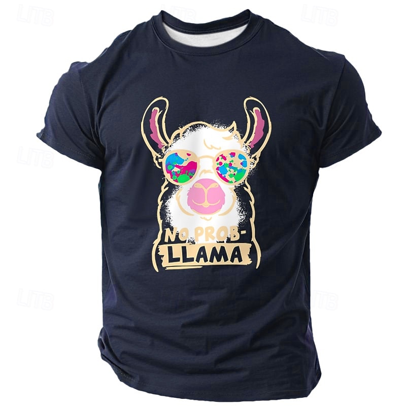 Herr Djur Rolig T-shirt Kortärmad T-shirt 3D-tryck Rund hals Skjorta Mode Dagligen Gata Dagligen Svart Vit Grön Sommar Vår Kläder S M L XL XXL XXXL 2025 - $15.99 –P2