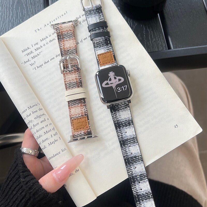 Sólová smyčka Kompatibilní s Řemínek k hodinkám Apple Watch 38 mm 40 mm 41 mm 42 mm 44 mm 45 mm 49 mm Nastavitelný PU kůže Náhradní pásek na hodinky pro iwatch Ultra 2 Series 9 8 7 SE 6 5 4 3 2 1 2025 - $20.99 –P8