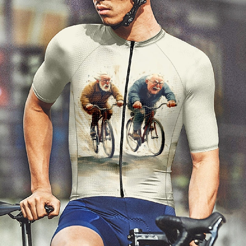 Homens Camisa para Ciclismo Gráfico Manga Curta Moto Camiseta Camisa / Roupas Para Esporte com 3 bolsos traseiros Ciclismo de Montanha Secagem Rápida Design Anatômico Capilaridade Respirável Esportes de 2026 por $30.99 –P3