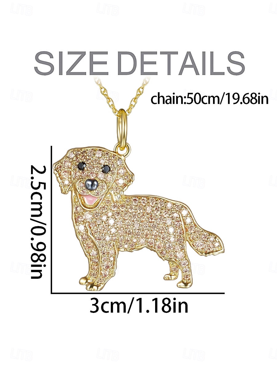 Ketting Kromi Dames Modieus leuke Style Klassiek Dier Schattig Geometrische vorm Kettingen Voor Dagelijks 2025 - $18.99 –P12