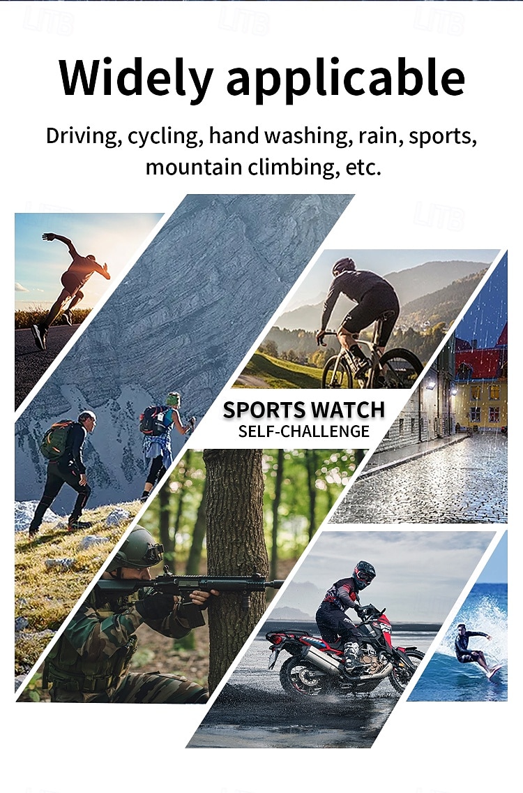 SANDA Мужчины электронные часы На открытом воздухе Мода Повседневные часы Наручные часы Светящийся будильник С тремя часовыми поясами Календарь ТПУ Часы 2026 - $26.99 –P18