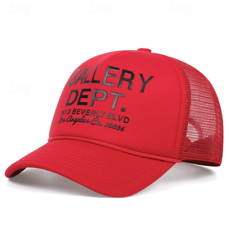 Miesten Snapback-hattu Pesäpallolippis Aurinkohattu Kuorma-auton hattu Verkkokorkki Musta Valkoinen Puuvilla Verkkoselkä Säädettävä Muoti Vapaa-aika Päivittäin Festivaali Painettu Aurinkovoide 2025 - $7.49 –P8