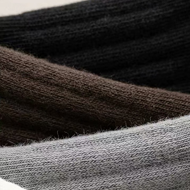 Męskie 5 par Pakiety Multi Skarpety Skarpety do adidaów (Crew socks) Skarpetki do biegania Skarpety na co dzień Tęczowy Kolor Kolorowy blok Urlop Sport i turystyka Codzienny Podstawowy Ciepłe Jesie 2026 - $6.49 –P8