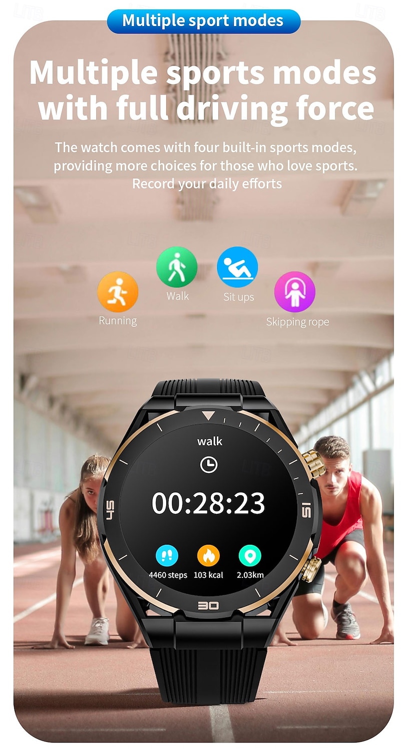 iMosi PG888 Android Smart Watch Men 2G/32G Storage HD Dual Camera NFC 2G 4G SIM Card WIFI Wireless Fast Internet Access Eurasian version 2025 - $137.79 –P17