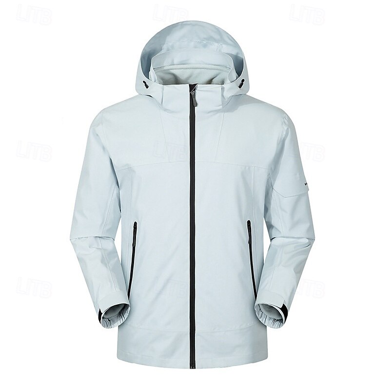 Dame Softshell jakke Turjakke Vinter utendørs Hold Varm Fleecefor Vindtett Vannavvisende 3-i-1-jakker Vinterjakke Fleecejakker Reise Svart Krystall Rosa Beige Lyseblå 2025 - $102.39 –P5