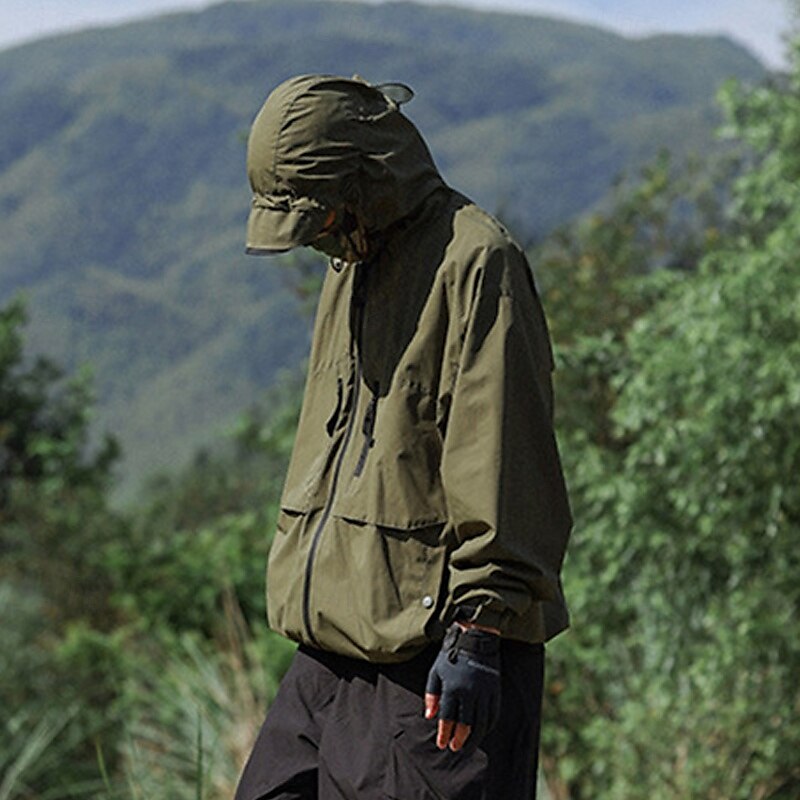 Homens Mulheres Jaqueta Softshell Jaqueta de Trilha Ao ar livre A Prova de Vento Impermeável Jaqueta leve Jaqueta corta-vento Viajar Preto Verde Tropa de 2025 por $105.99 –P4