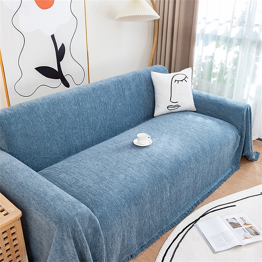 Serviette de canapé en chenille de haute qualité, tissu doux et moelleux, parfait pour protéger les canapés de la saleté et des taches, durable et confortable, idéale pour une utilisation quotidienne, de 2025 ? $46.99 –P5
