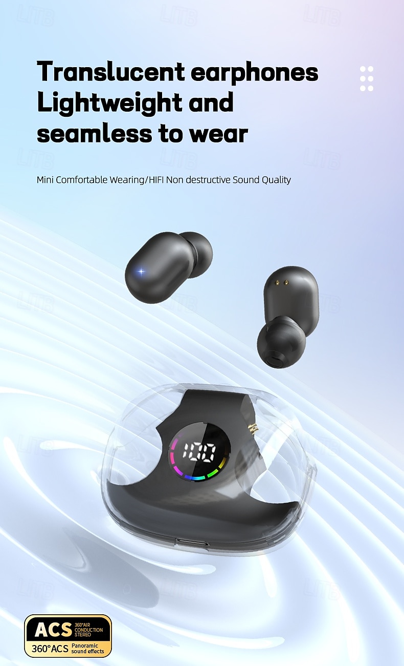XG77 True Wireless Headphones TWS Earbuds In Ear Bluetooth 5.3 Sports Ergonomic Design Waterproof IPX4 for Apple Samsung Huawei Xiaomi MI  Fitness Camping / Hiking Running Mobile Phone Travel 2025 - $14.99 –P1