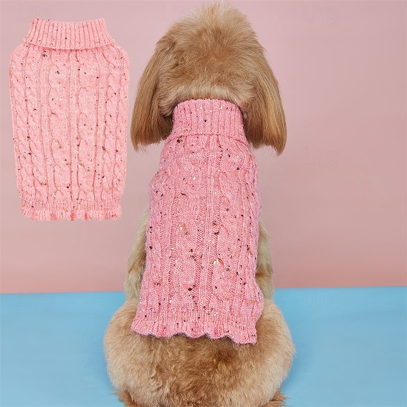 2026年 犬用 セーター ファッション 冬 ウォーム ファッション 快適 アウトドア 日常着 屋内 犬服 for Small 中量  コレクション – $16.99 –P2