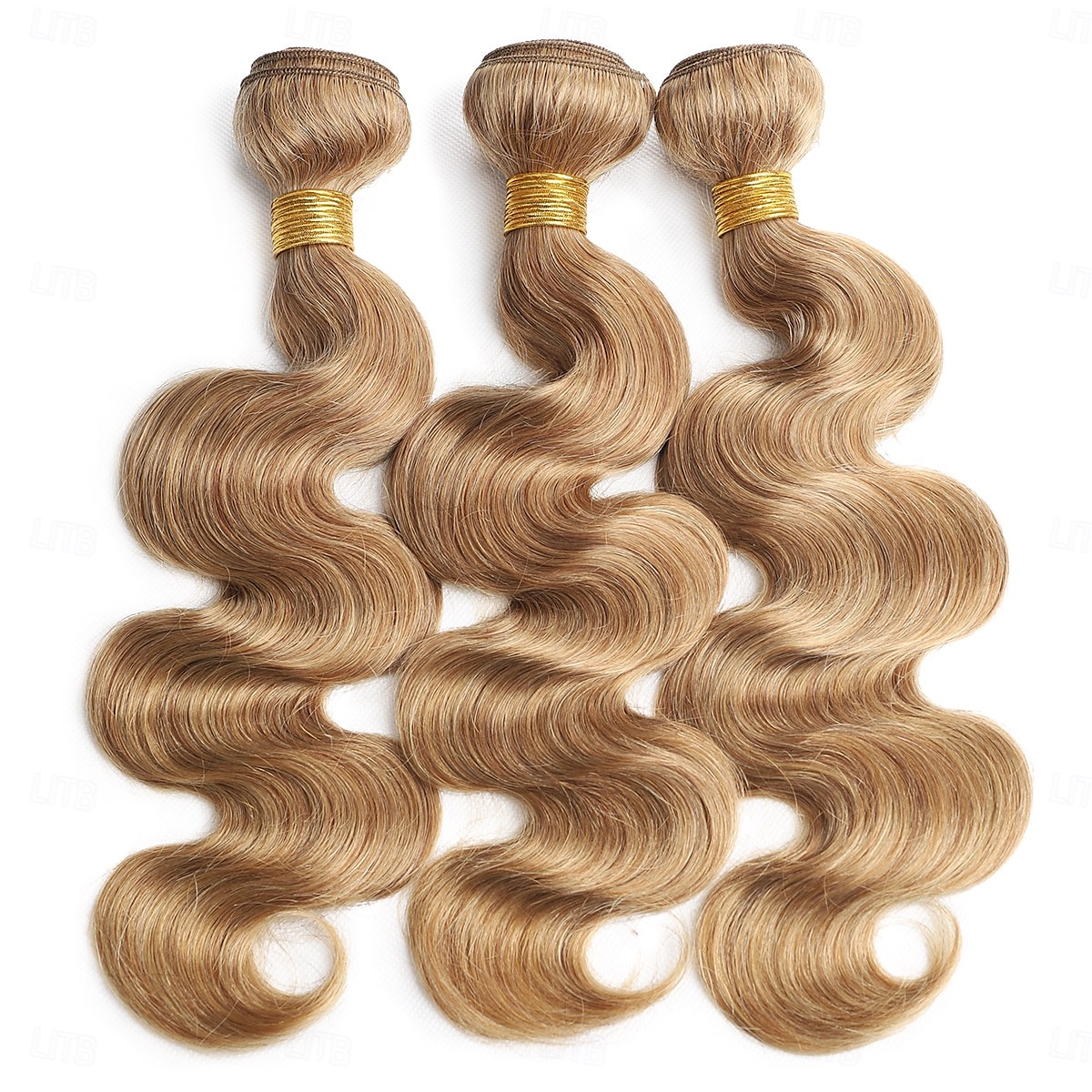 #27 Honigblond Echthaar-Extensions #27 Körperwelle 1 Bündel Haarweben 2025 - $67.99 –P3